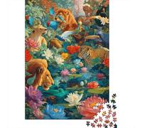 Animals Animal World Fun Educational Game Suitable for All The Family High Difficulty But Not Boring 500pcs (52x38cm)