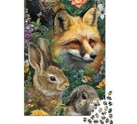 Animals Animal World Puzzle Games Challenging Puzzles Gift Ideas for Men And Women Family Fun 1000pcs (75x50cm)