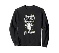 Animals are not Products Go Vegan Sweatshirt