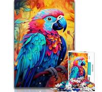 Animals Birds Parrots 1000 Piece Jigsaw Puzzle for Adults Teens,Challenging Game Gifts for Is Ideal As A Gift for The Whole Family 50x75cm