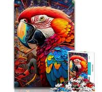 Animals Birds Parrots 1000 Piece Jigsaw Puzzle for Adults Teens,Decompressing Intellectual Educational Toy Secret Santa Gifts (38x26cm)