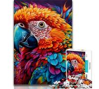 Animals Birds Parrots 1000 Piece Jigsaw Puzzle for Adults Teens,Decompressing Intellectual Educational Toy Secret Santa Gifts (38x26cm)