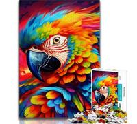 Animals Birds Parrots 1000 Piece Jigsaw Puzzle for Adults Teens,Decompressing Intellectual Educational Toy Secret Santa Gifts (38x26cm)