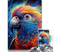 Animals Birds Parrots 1000 Piece Jigsaw Puzzle for Adults Teens,Stress Reliever Difficult Challenge Deal As Gifts for The Whole Family 50x75cm