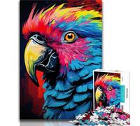 Animals Birds Parrots 1000 Pieces Jigsaw Puzzle For Adults Teens,Stress Reliever Difficult Challenge Deal As Gifts for The Whole Family 50x75cm