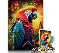 Animals Birds Parrots Jigsaw Puzzles for Adults 1000 Jigsaws,Challenging Game Gifts for Is Ideal As A Gift for The Whole Family (50x75cm)