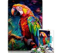 Animals Birds Parrots Jigsaw Puzzles for Adults 1000 Piece Puzzle,Educational Games Home Decoration Deal As Gifts for The Whole Family 50x75cm