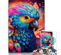 Animals Birds Parrots Jigsaws Puzzles 1000 Pieces for Adults Gifts,Challenging Family Activity Games DIY Toy for Home Wall Decor Gifts (38x26cm)