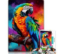 Animals Birds Parrots Puzzles for Teenagers Teens 1000pc Puzzle,Family Game Stress Reliever Difficult Challenge Secret Santa Gifts (38x26cm)