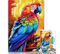 Animals Birds Parrots Puzzles for Teenagers Teens 1000pc Puzzle,Pattern Assembly Fun at Home Activities,Birthday Present,Travel Gifts (50x75cm)