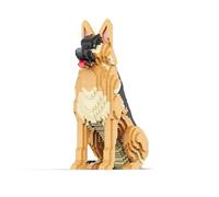 Animals Building Blocks Set, 2546 PCS German Shepherd Micro Dog Building Set, Mini Animals Blocks Toy Model, Creative Home Office Decor Gift for Adults Boys Girls