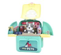 Animals Cartoon Pet Toys Realistic Vet Backpack Toy - Puppy