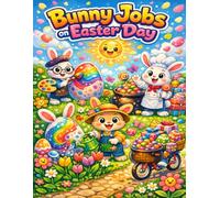 Animals Celebrating Easter Together Coloring Book for Kids: Fun Animal Illustrations for Creative Fun, Learning, and Hours of Entertainment