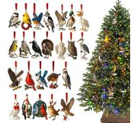 Animals - Christmas Countdown Calendar, Blue Birds Christmas Calendars, 2D Hanging 24 Days Planner For The Inside Shelf V Entry