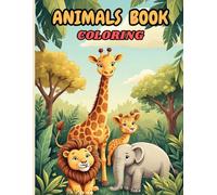 ANIMALS coloring book: Let your children enjoy coloring forest animals.