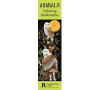 Animals Coloring Bookmarks (Rockpool Coloring Bookmarks)