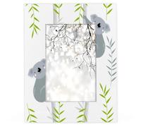 Animals Cute Koala 4x6 Picture Frame Fits Display 4x6 Photos Koala Wooden Photo Frame for Home Decor Picture Frame