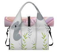 Animals Cute Koala Sports Duffle Bag with Shoe Compartment Koala Weekend Overnight Bags Tote Cabin Luggage Bag for Gym Yoga Travel