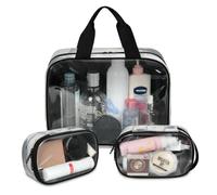 Animals Cute Koala Travel Makeup Bag for Women Men, Koala Translucent Cosmetic Bags 3 Pcs Large Shower Wash Pouch Toiletry Cosmetic Toiletries Organizer