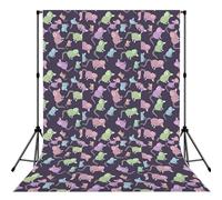 Animals-Cute Mouseprint Photography Backdrop Photo Cloth For Studio Wedding Party Photoshoots Home Decor