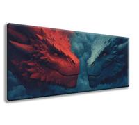 Animals Diamond Art Kits, Dragon Diamond Painting Kits for Adults Large 100*300CM, 5D Dimond Art Arts and Crafts for Adults DIY Rhinestones Embroidery for Beginner, Room Wall Decor, Gifts -zzg2508LA