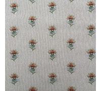 Animals Digital Print Cotton Rich Linen Look Fabric for Curtains Blinds Craft Bags Sewing Quilting Patchwork & Upholstery | 55" - 140 cm Wide | Sold by The Half Metre (Highland Thistle)