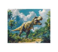 Animals Dinosaurs Jigsaw Puzzles for Adults 300 Pieces Educational Toys Challenging Game 300 Piece Puzzles for Adults for The Whole for Women Gifts for Men