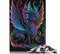Animals Dragons Jigsaw Puzzles for Adults 1000 Piece Puzzle for Wooden Puzzle Adults Jigsaw Puzzle Educational Games 1000pcs (75x50cm)