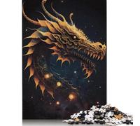 Animals Dragons Puzzle Friendly Materials 100% Recycled Cardboard Jigsaw Puzzle for Women Men Unique Gift 1000pcs (75x50cm)