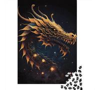 Animals Dragons Puzzle Rectangular Paper Board 100 Percent Recycled Cardboard Jigsaw Puzzle for Adult Children 1000pcs (38x26cm)