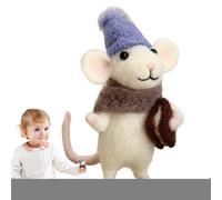 Animals Felting Beginner Set - Needle Felting Sets for Adults | Animals Needle Felting Set | Needle Felting Kit | Felting Kits for Beginners Adult | Felt Animal Kit Mice Needle Felting Starter Kit