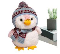 Animals Full of Plüsch Animal Doll with Cartoon Snow Hat, Plush Toy Decor for Sweet Animals for Bedroom, Living Room, Children's Room, Diva