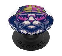 Animals - Funky Cat PopSockets Adhesive PopGrip