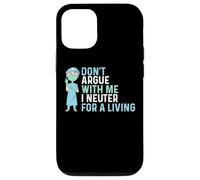 Animals Funny Vet I Neuter For A Living Veterinarian Case for iPhone 12/12 Pro