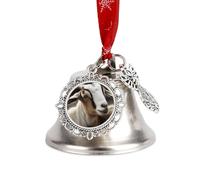Animals Goat Christmas Bell Christmas Tree Decoration Wing Bell Personalization Sleigh Bells Ornaments Jingling Bells for Holiday Party Decoration