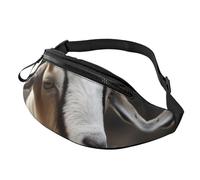 Animals Goat Fanny Pack for Men Women Fashion Running Waist Packs Waterproof Crossbody Bags Everywhere Belt Bag with Adjustable Strap Sports Hip Pack for Travel Wallet