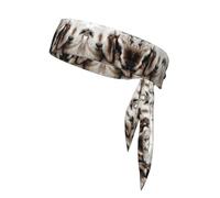 Animals Goat Patterned sports headband for men and women, sweat-absorbing headband for badminton, mountaineering and cycling