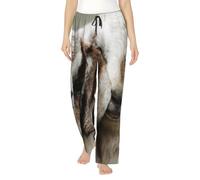 Animals Goat Print Women'S Lightweight Lounge Pajama Pants - Soft Breathable Versatile Sleep Bottoms S-3xl