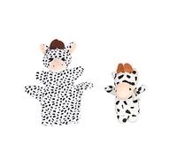 Animals Hand Puppets Finger 2Pcs Educational Story Puppet for Children Playtime Schools Shows Imagination Creativity Development Role-Playing Teaching Daycare Pre-School Parties Gi