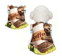 Animals in a hammock XS Pet Apparel for Small Dogs-Cute Summer Outfit for Puppy, Soft Breathable Pet Clothes for Cat