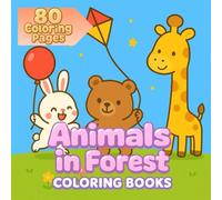 Animals in Forest Coloring Books