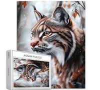 Animals in The Forest 1000 Piece Jigsaw Puzzles for Adults Romantic Style Scene Art Jigsaw Puzzle Challenging Family Activity Games Colorful DIY Craft Puzzle for Home Decor Gifts 20×27 Inches