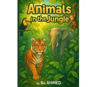 Animals in the Jungle: A Realistic Jungle Animal Coloring Book for Curious Kids