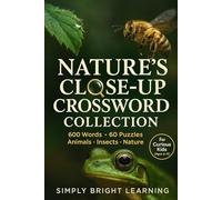Animals, Insects and Nature Crossword Puzzle: Word Search Activity Book with Easy To Ready Print about Animals, Insects and Nature and more I 6x9 ... Gifts for Vacation, Holiday or Relaxation