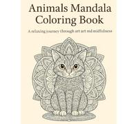 Animals Mandala Coloring Book: Relaxing Animal Designs for Stress Relief, Mindfulness and Creative Calm