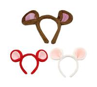 Animals Mouses Ear Shape Hair Hoop Women Headband Makeup For Head Band For Washing Face Daily Hair Accessor
