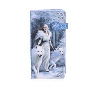 Animals & Nature Anne Stokes Winter Guardians Wolf Embossed Purse | Purses