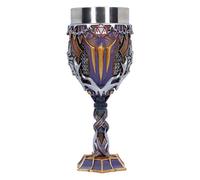 Nemesis Now Baldur's Gate 3 Shadowheart Goblet 20cm - Officially Licensed Fantasy Collectible with Detailed Armor Design, Stainless Steel Insert