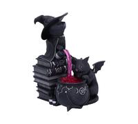 Cult Cuties Malpuss and Purrah Curious Cauldron 18.5cm