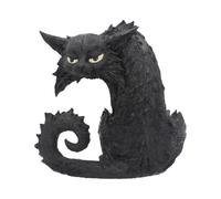 Animals & Nature Large Black Cat Witches Familiar Figure Salem 25.5cm - Resin